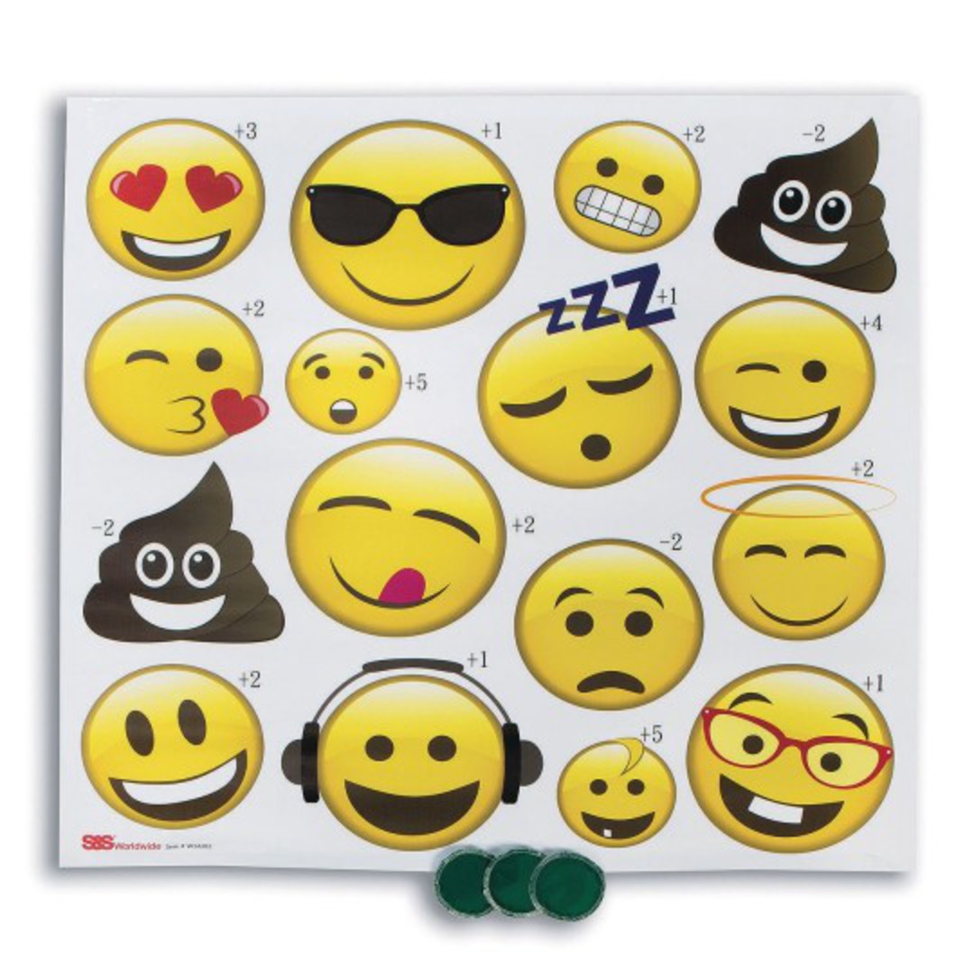 Emoji Beanbag Toss Game image 0